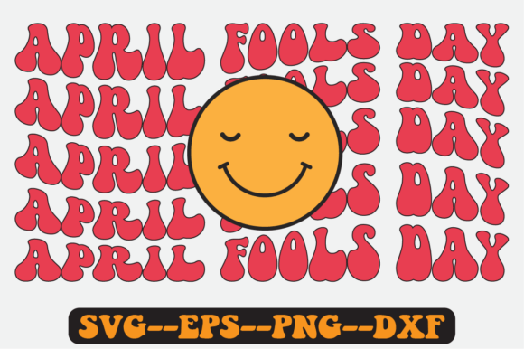 April Fools Day Quote Retro Svg Design for Crafts and Graphics
