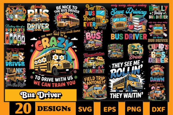 Bus Driver SVG Bundle: A Crafts and Graphics Review