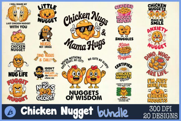 Chicken Nugget SVG Bundle: A Graphics & Crafts Review for Bloggers
