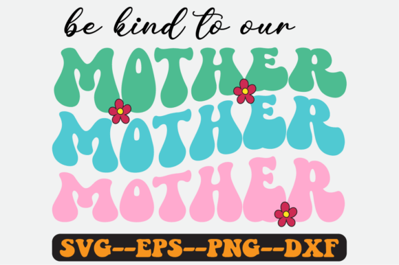 Earth Quote Groovy Retro SVG Design for Crafts and Graphics