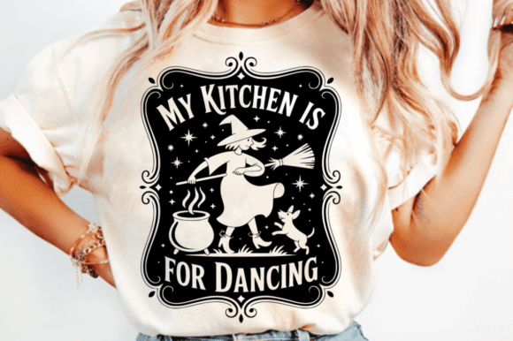 Farmhouse Kitchen Dancing SVG Design for Graphics and Crafts