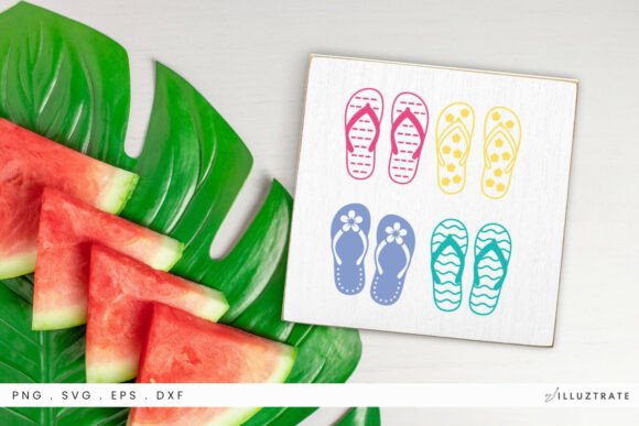 Flip Flops Duplicate SVG Clipart: A Crafts and Graphics Review