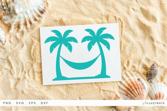 Hammock SVG Clipart for Modern Crafts and Graphics