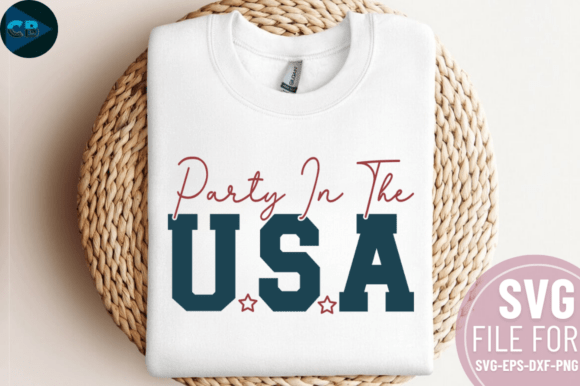 Party in the USA SVG Design: A Graphics Review for Crafts