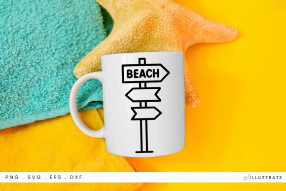 Sign Post for Beach SVG Clipart: Graphics & Crafts Review